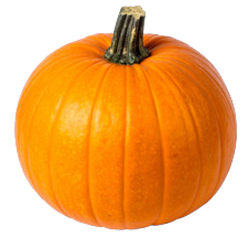 Halloween pompoen